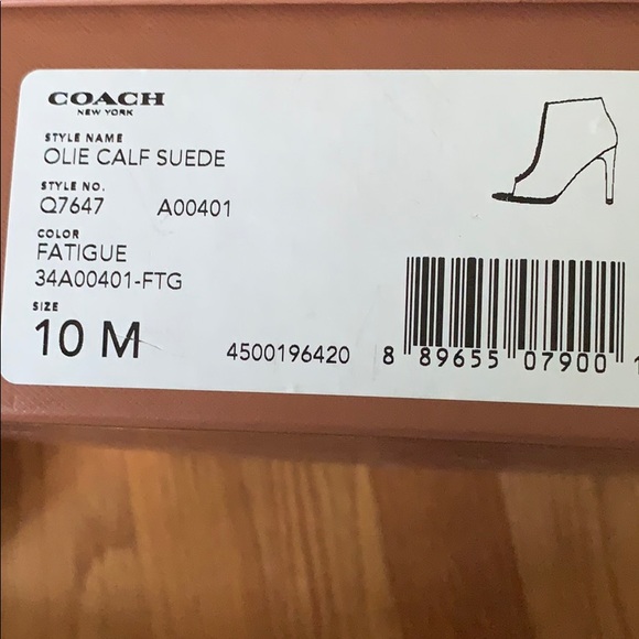 Coach Bootie - Picture 5 of 5